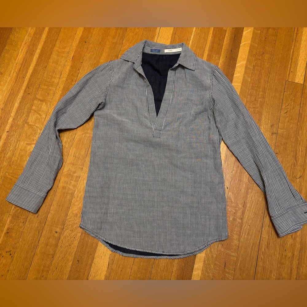 Purnell Striped Tunic Shirt